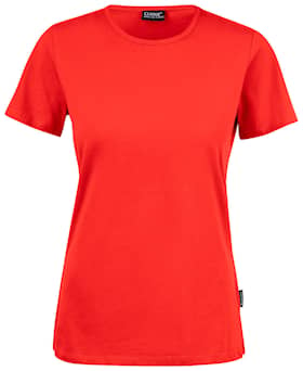 Clique T-skjorte Dame Rød S
