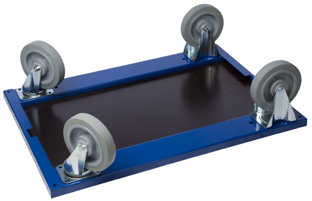 Pyöräsarja 144, elastik, 200 mm, 1200 kg, 2 kääntyvää + 2 kiinteää