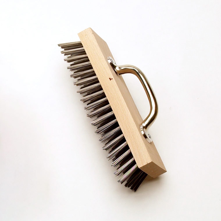 Osborn Murputsborste  0,35mm stål, med handtag