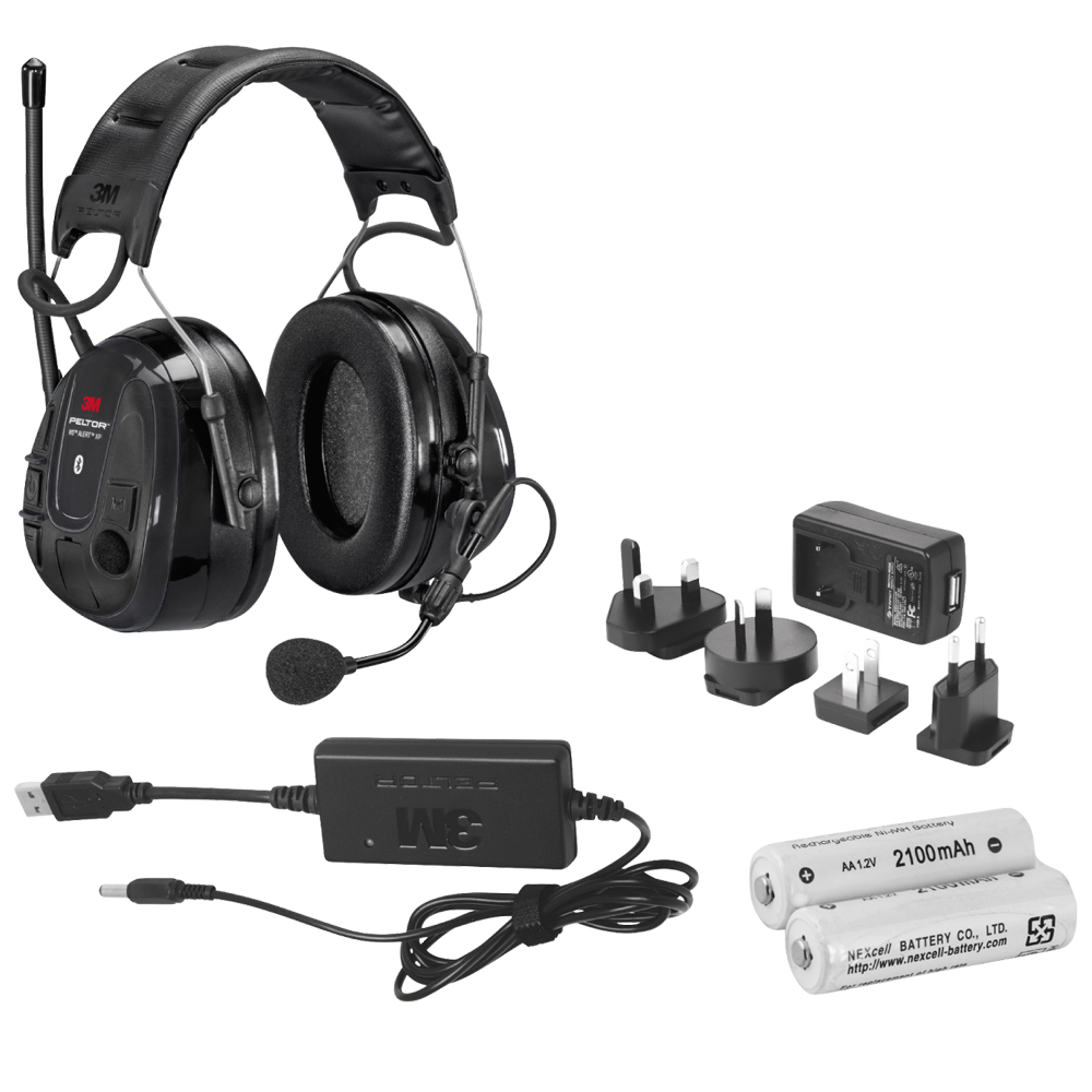 3M™ PELTOR™ WS™ Alert XP ACK Kuuleva Bluetooth Kuulonsuojain