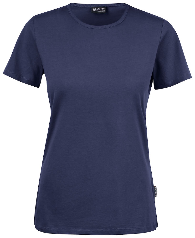 Clique T-Shirt Damen Marineblau - L