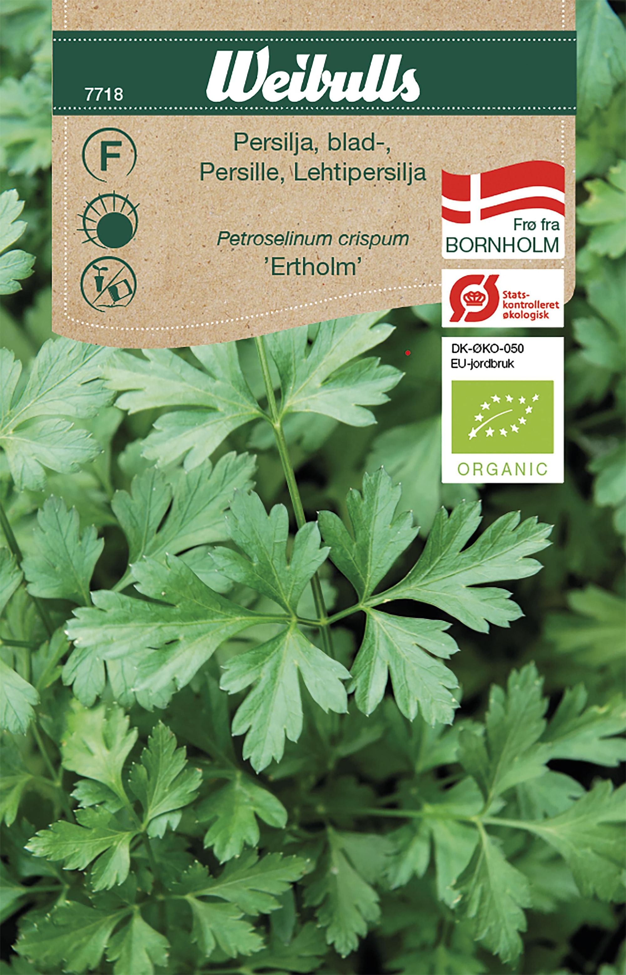 Weibulls Persley, sileälehtinen KRAV