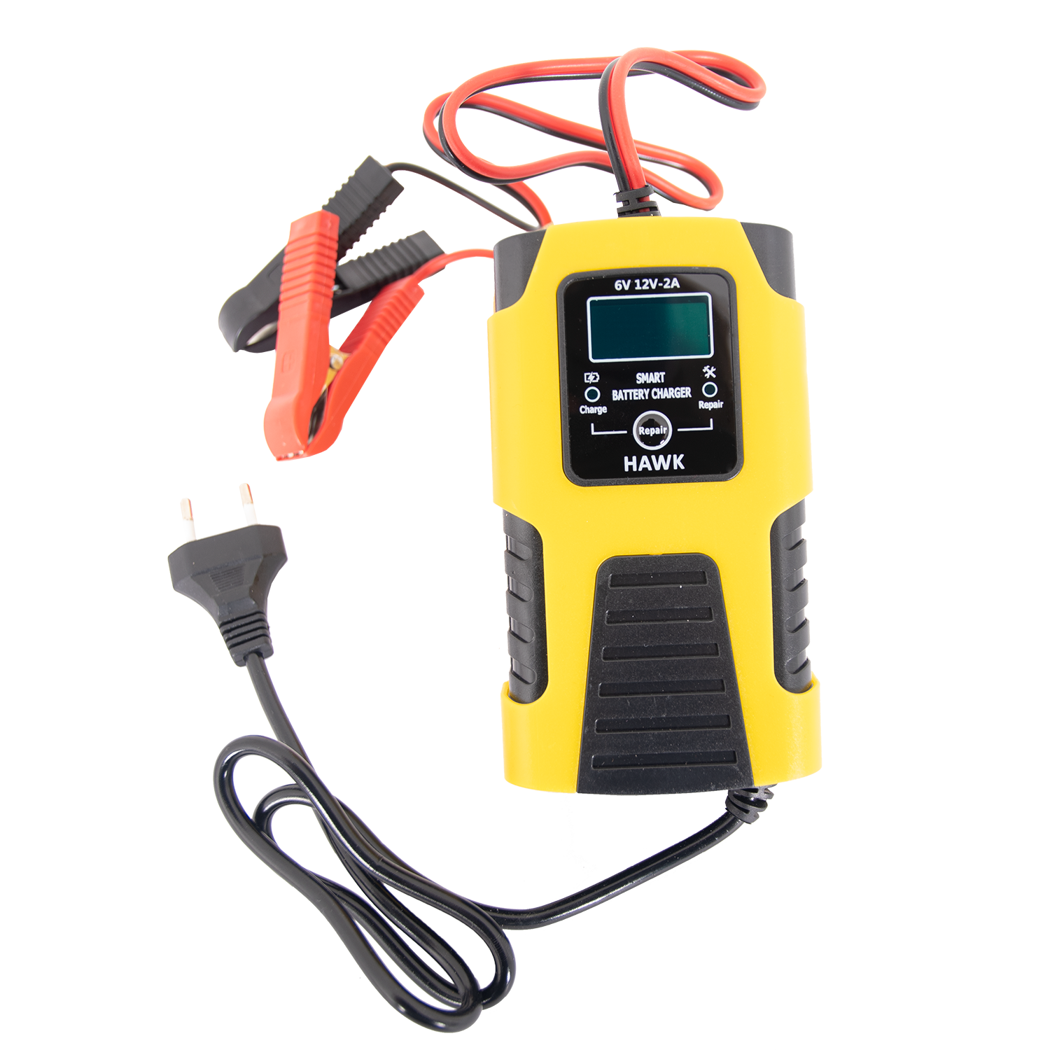Hawk Blycellsladdare för både 6V & 12V batterier