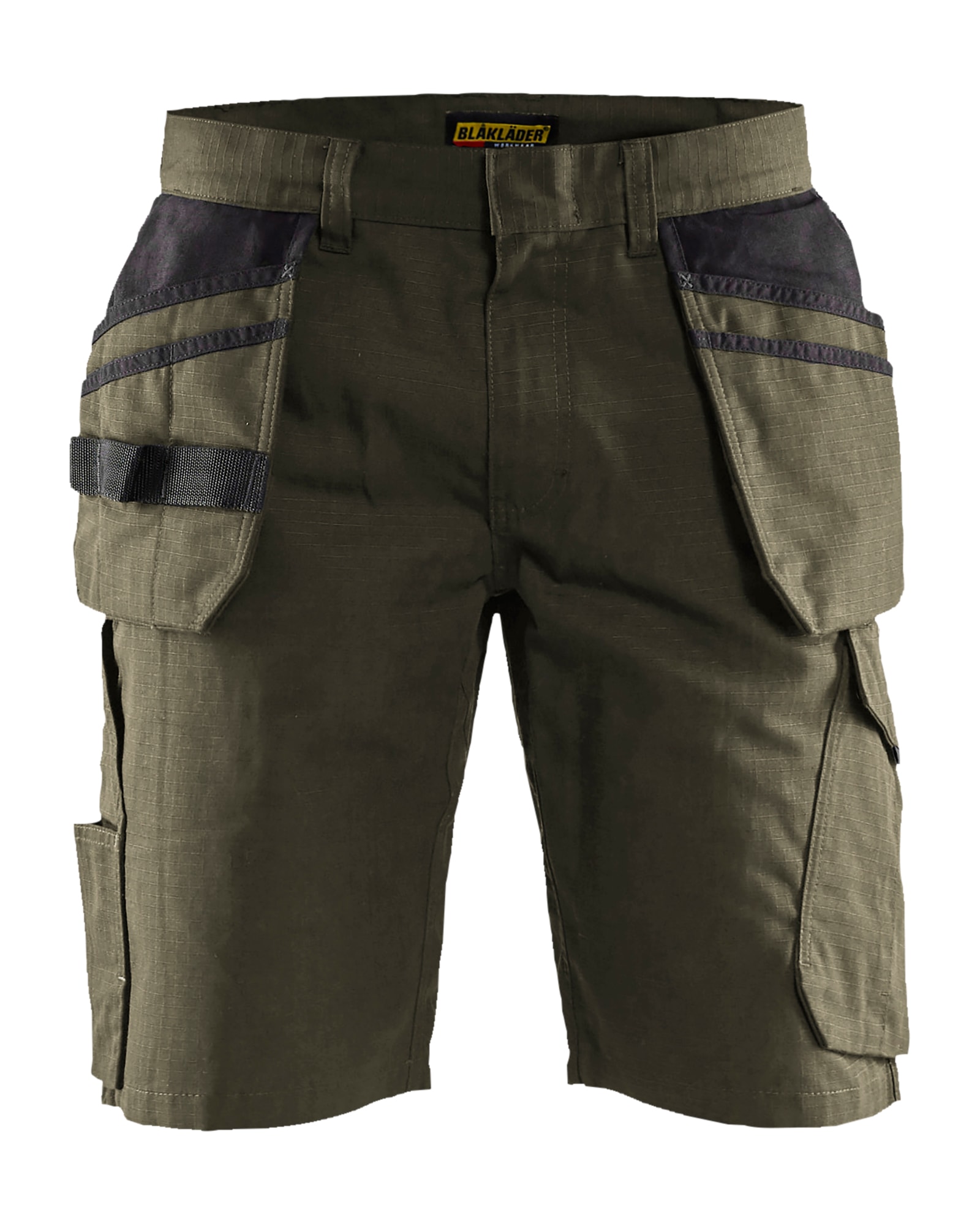 Blåkläder Service Shorts mit Nageltaschen Schwarz/Dunkelgrau - C62