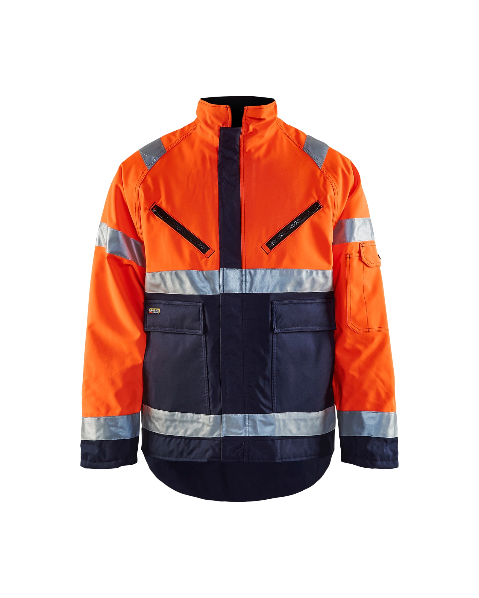 Blåkläder Vinterjakke Varsel - Orange/Marineblå - XXXL