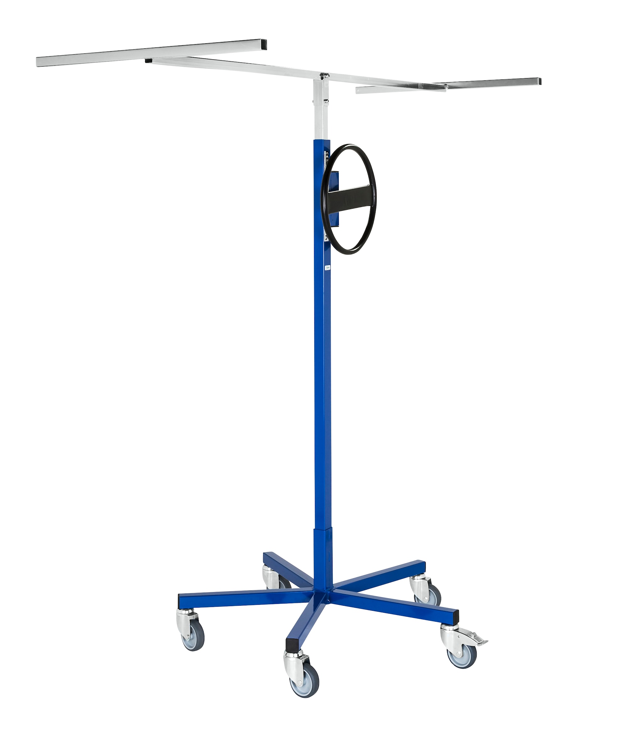 Levynostin KM08300, 1820x800x1790 mm, 70 kg, sininen, termokumipyörät