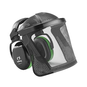 Hellberg Secure 1H høreværn og visir nylonnet