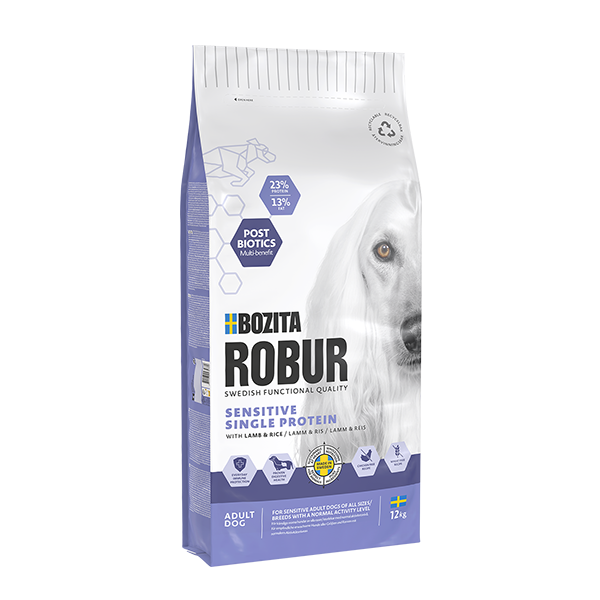 Bozita Robur Adult Sens. Single Protein Lamb 12kg