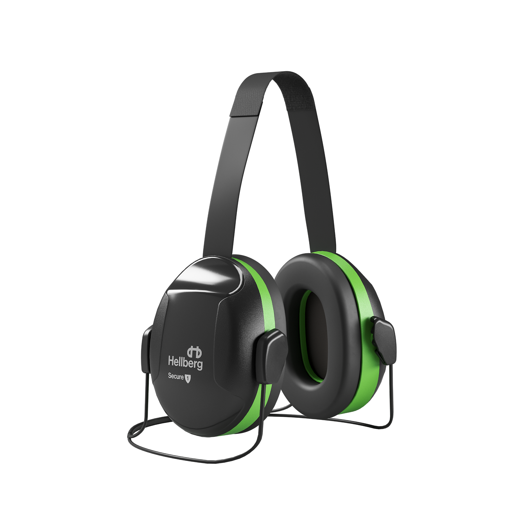 Hellberg Niskatuki Secure 3 Kuulonsuojaimet Punainen