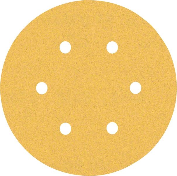 Bosch Slippappersats Expert C470 för excenterslipar 150 mm, 6 hål, G 60/120/240, 6 st.