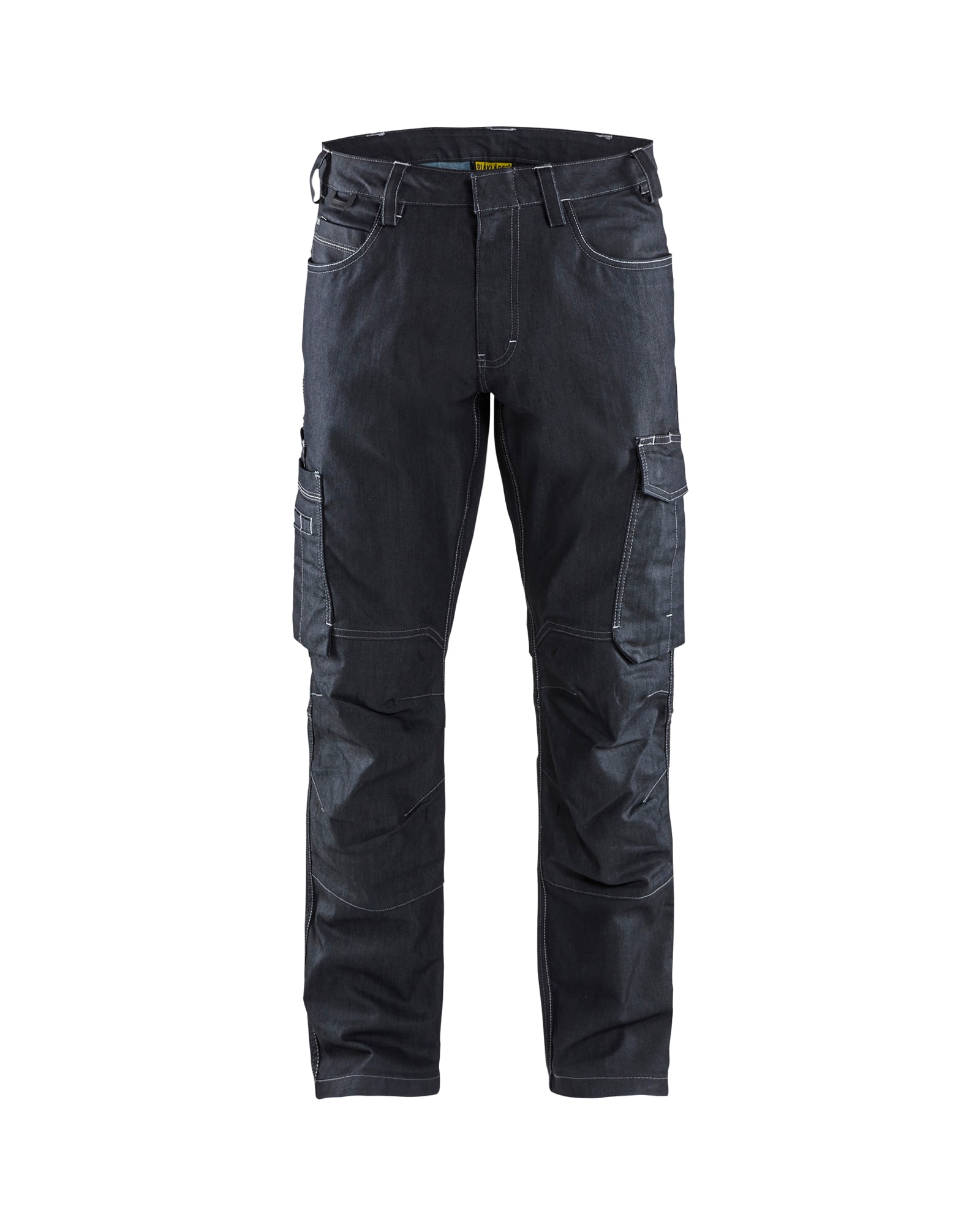 Blåkläder Service Arbeitshose Denim Stretch Schwarz/Schwarz - D96