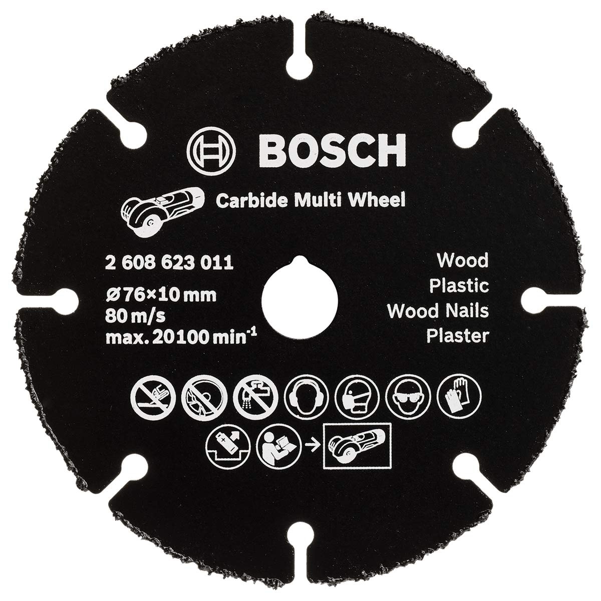 Bosch Carbide Multi Wheel -katkaisulaikka, 76 mm