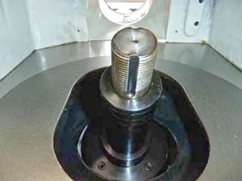 Europac toppchuck til vertikalfres SS 512TS