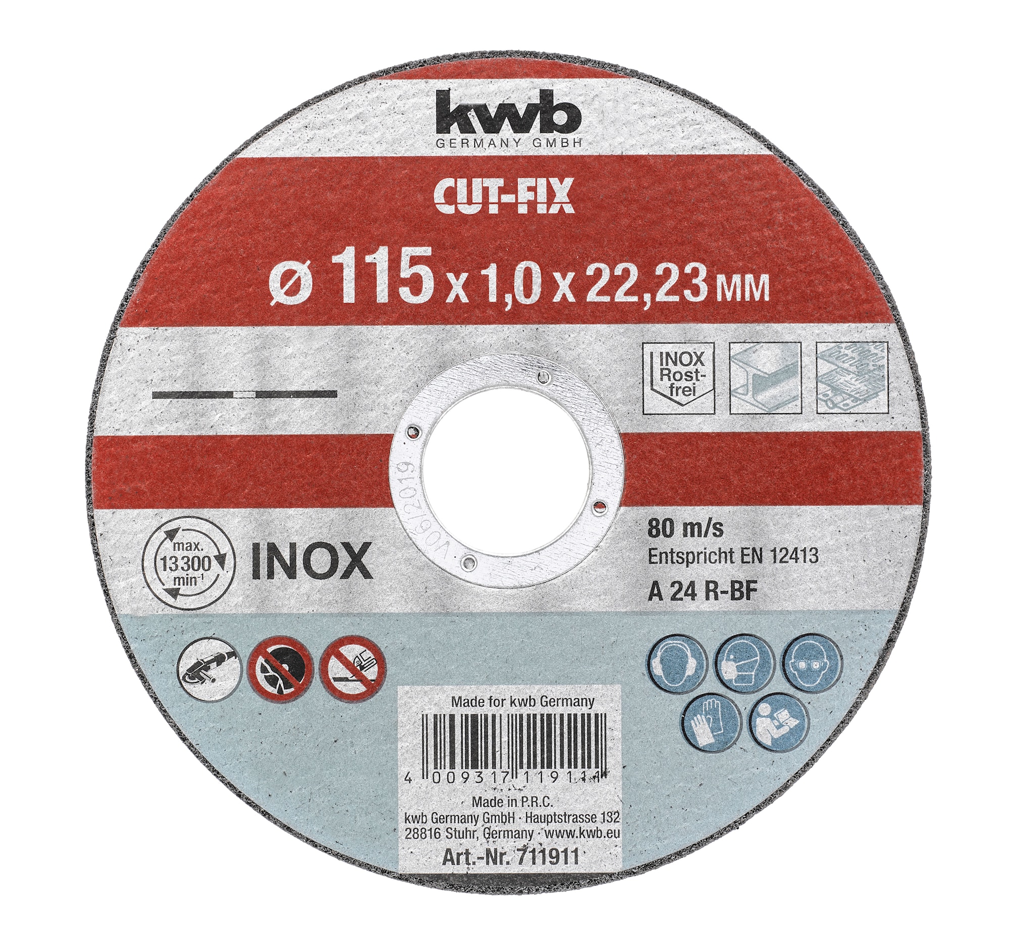 KWB Kappeskive, Cut-Fix, Ø230×2,0 mm