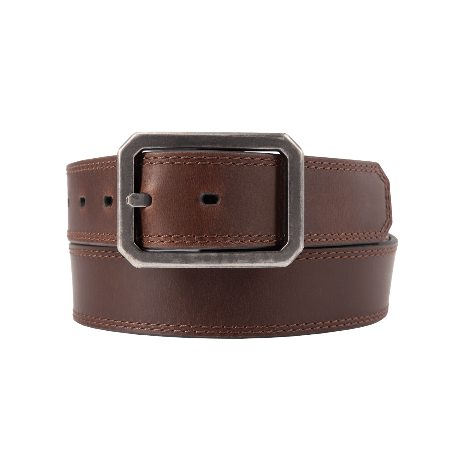 Carhartt Leather Reversible Center Bar Buckle Bälte Herr Dark Brown 44W