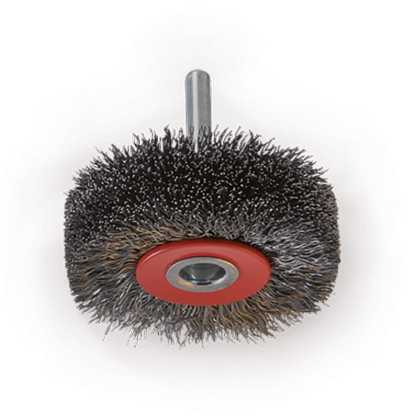 Osborn Rundbørste 50x10x6mm 0,20mm, bølget, rustfritt stål