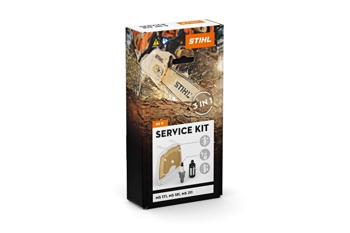 Stihl-huoltosarja 9 MS 171, MS 181 ja MS 211 -malleihin