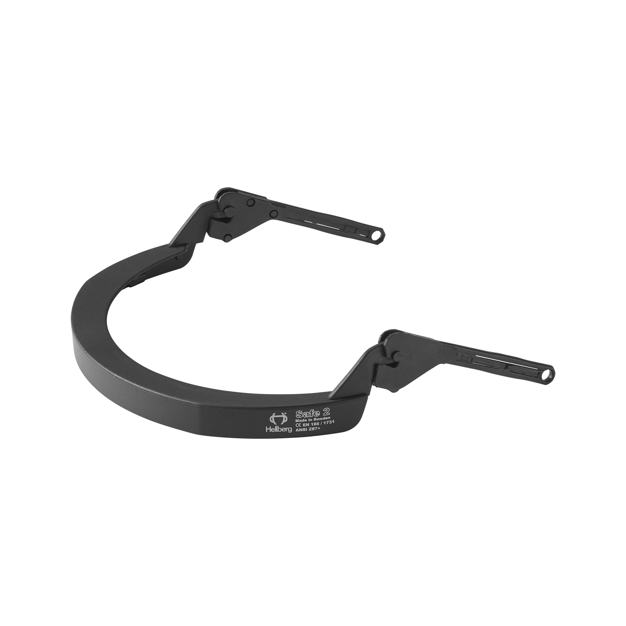 Hellberg Safe2 visirholder fleksibel med vinklede arme