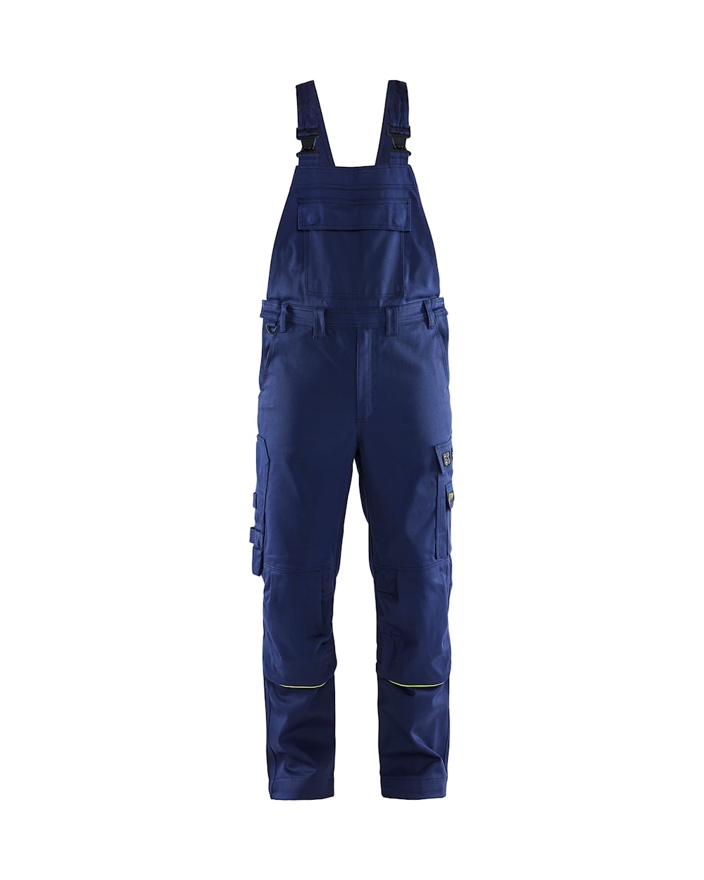 Blåkläder Schweisser Latzhose Marineblau/ High Vis Gelb - D120