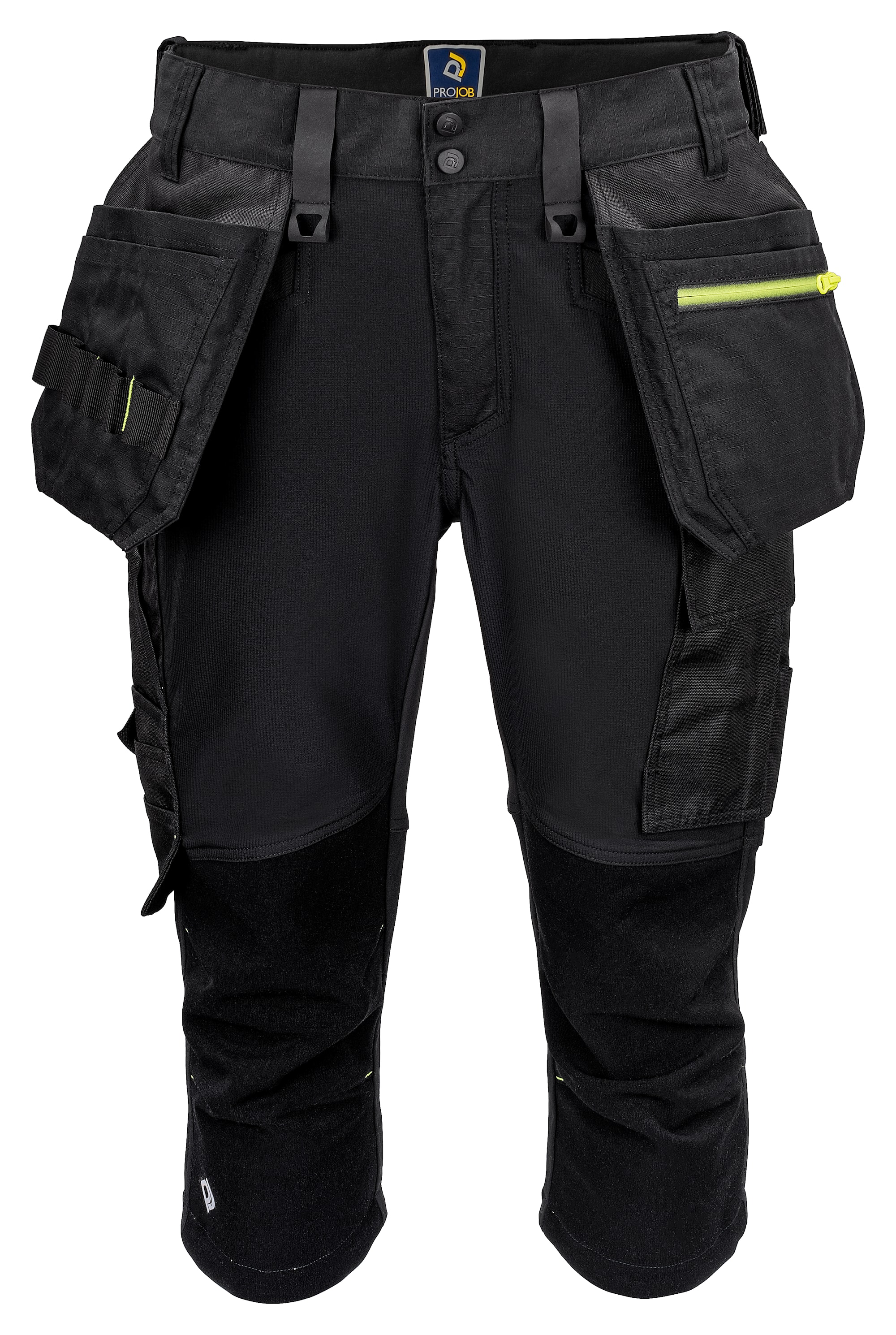 ProJob 5557 Knickers Med Stretch Kevlar På Knæ - Black - C46