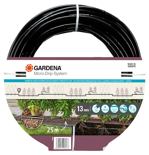 Gardena micro drip drypslange til hæk 25 m Model 2023