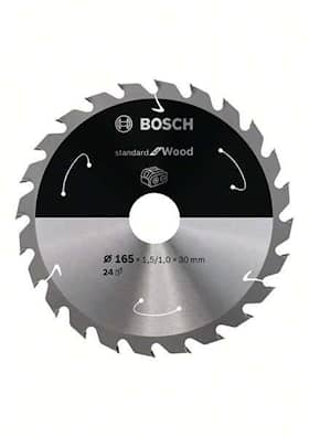 Bosch Standard for Wood-rundsavklinge til batteridrevne save 165x1,5/1x30 T24
