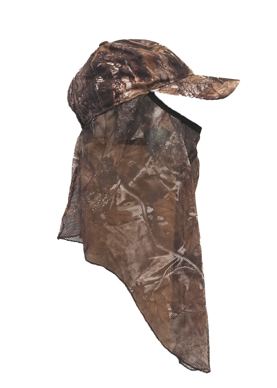 Camo Cap mit Mesh, größenverstellbar