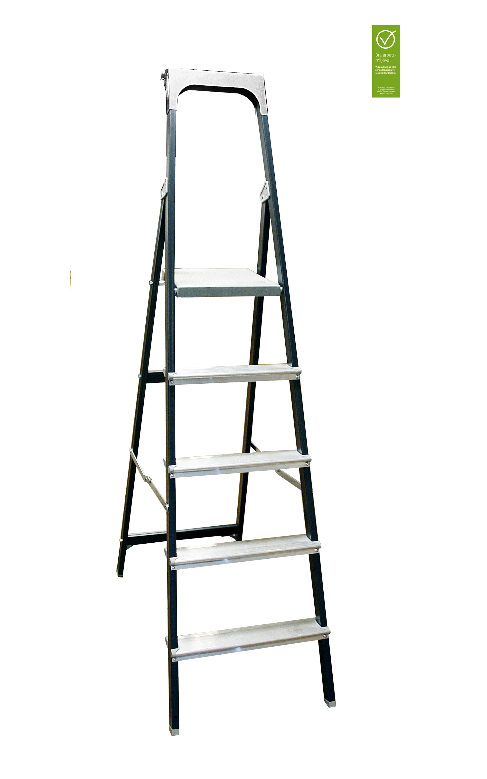 Skeppshultsstegen Trappstege 5-steg Greyline