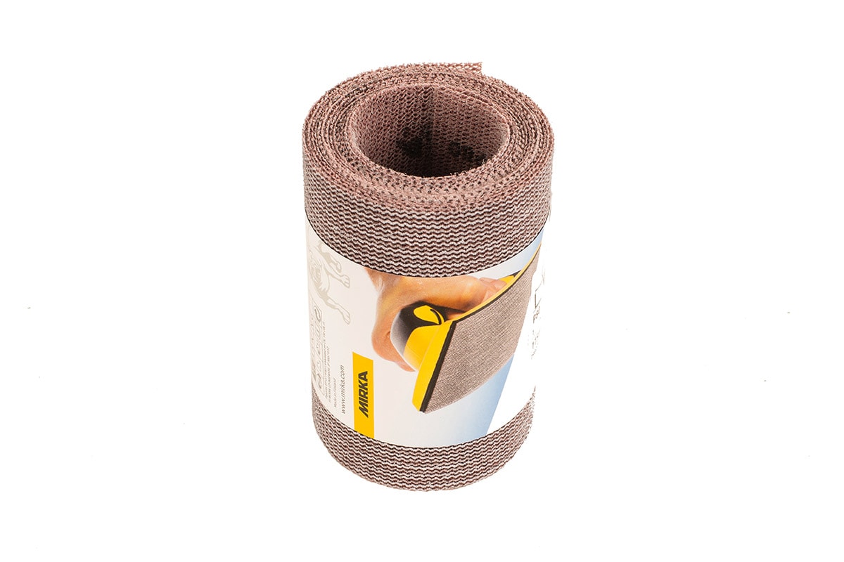 Mirka Slipnätsrulle Abranet 115mmx2,5m Grip P80 10-pack