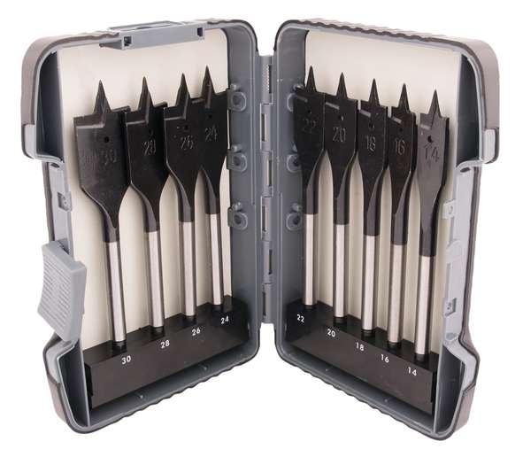 Makita Lattapuuporanteräsarja, 9-osaa