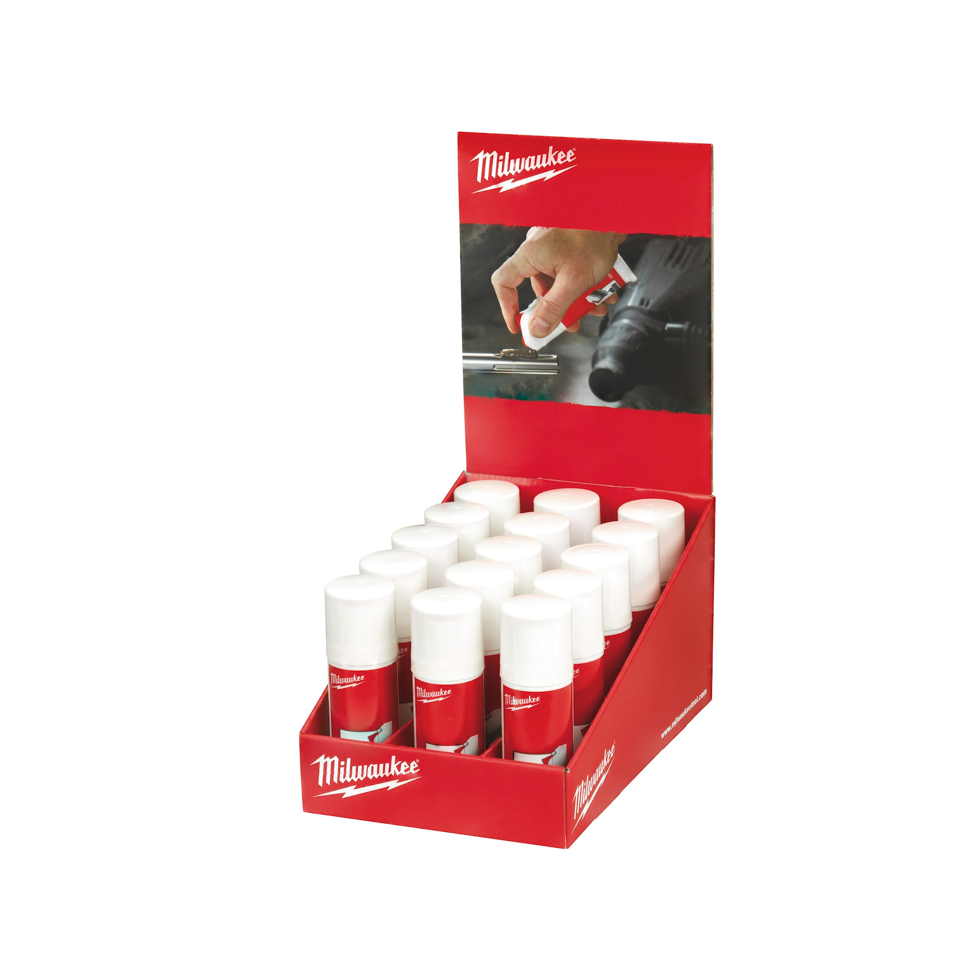 Milwaukee Smörjfett  Display 15P