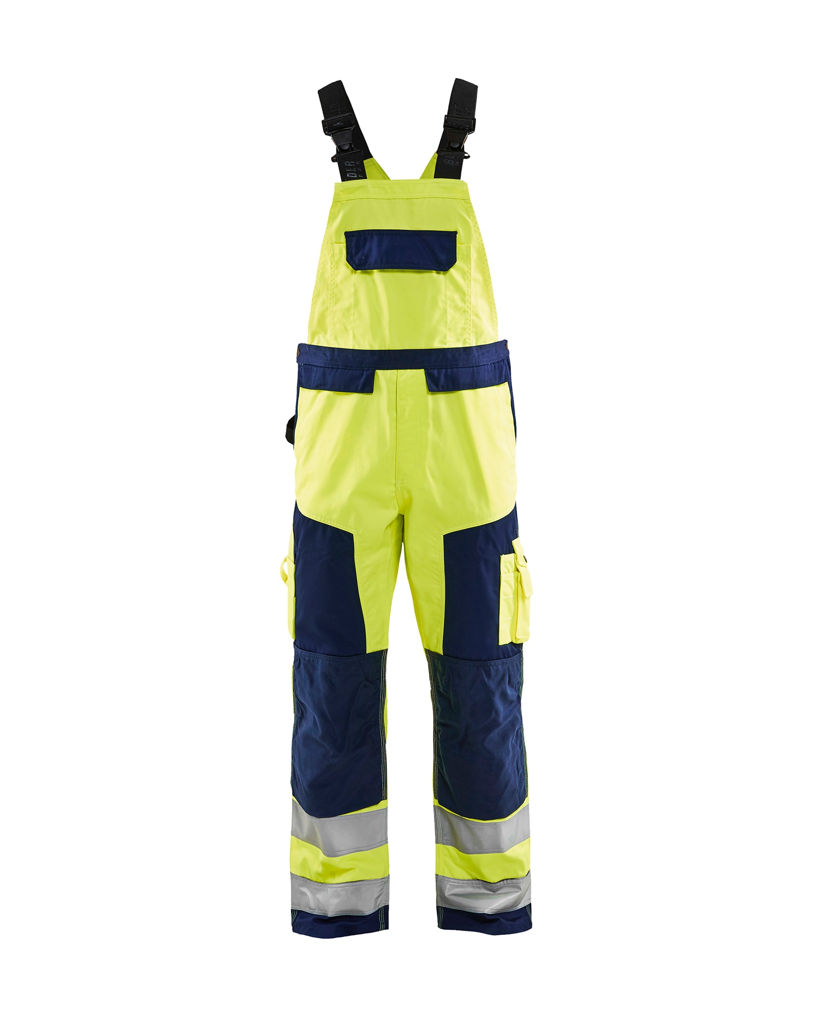 Blåkläder High Vis Latzhose High Vis Gelb/Marineblau - C70