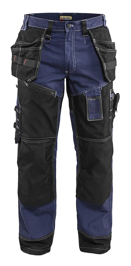 Blåkläder Bukse Håndverk X1500 - Marineblå/svart - C52
