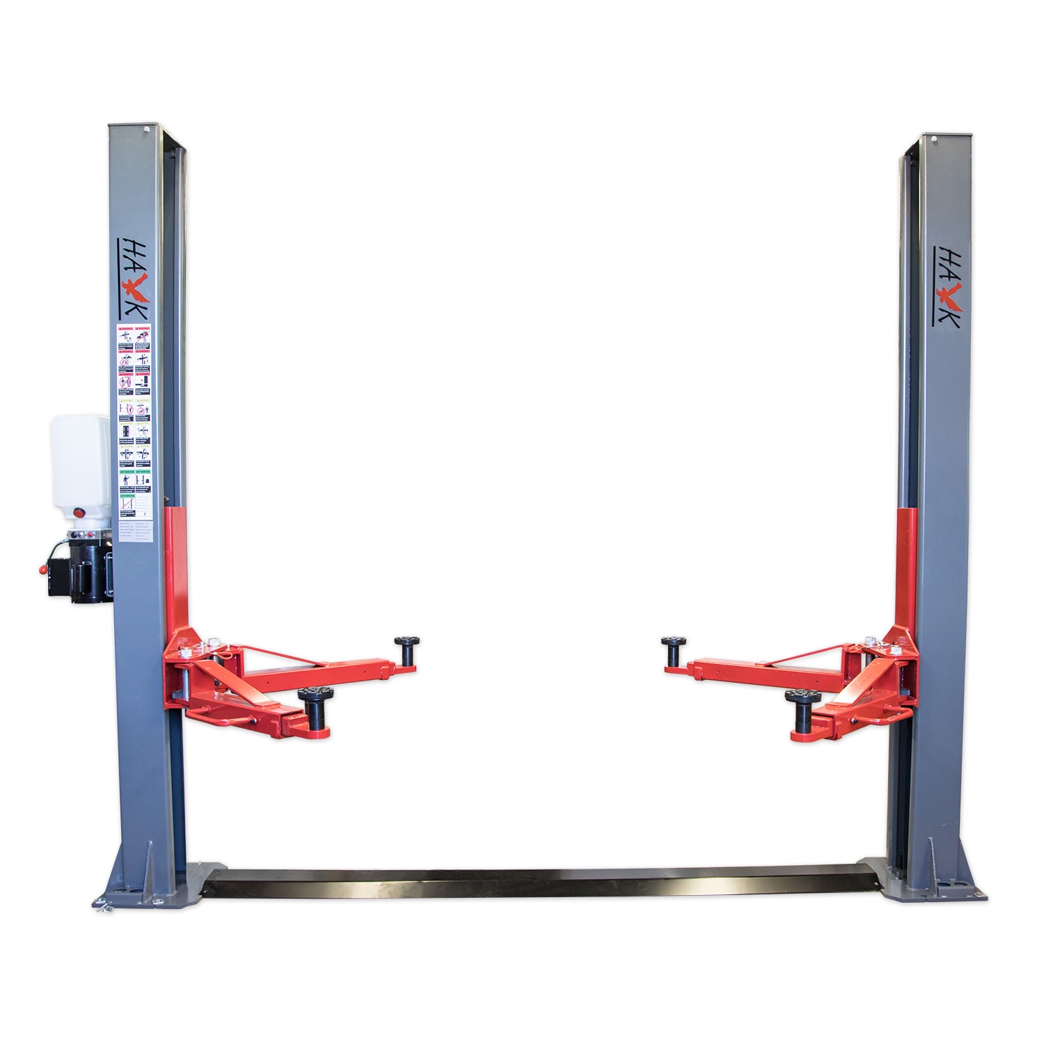 Hawk løftebukk tosøyleløfter 4000 kg med manuelle sperrer