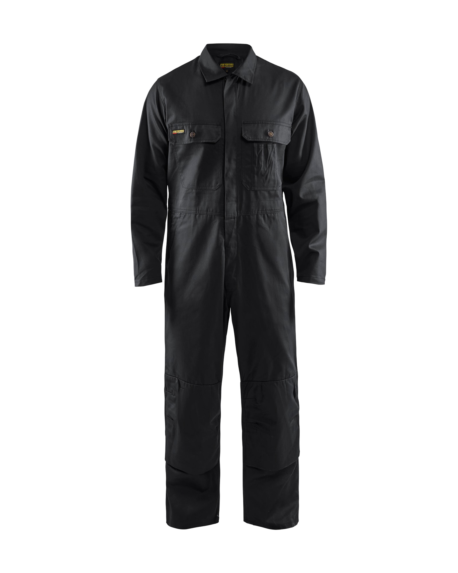 Blåkläder 6151-1000 Overall med knäskyddsficka Svart C60