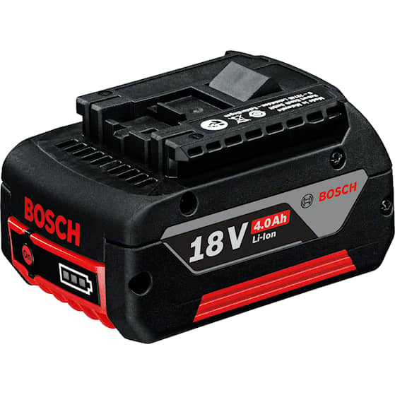 Bosch Batteripakke GBA 18V 4.0Ah Professional i pappeske med tilbehør