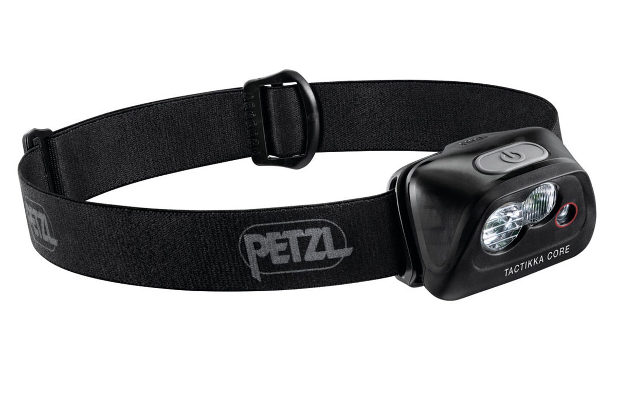 Petzl Otsalamppu Actik Core Lamp, musta