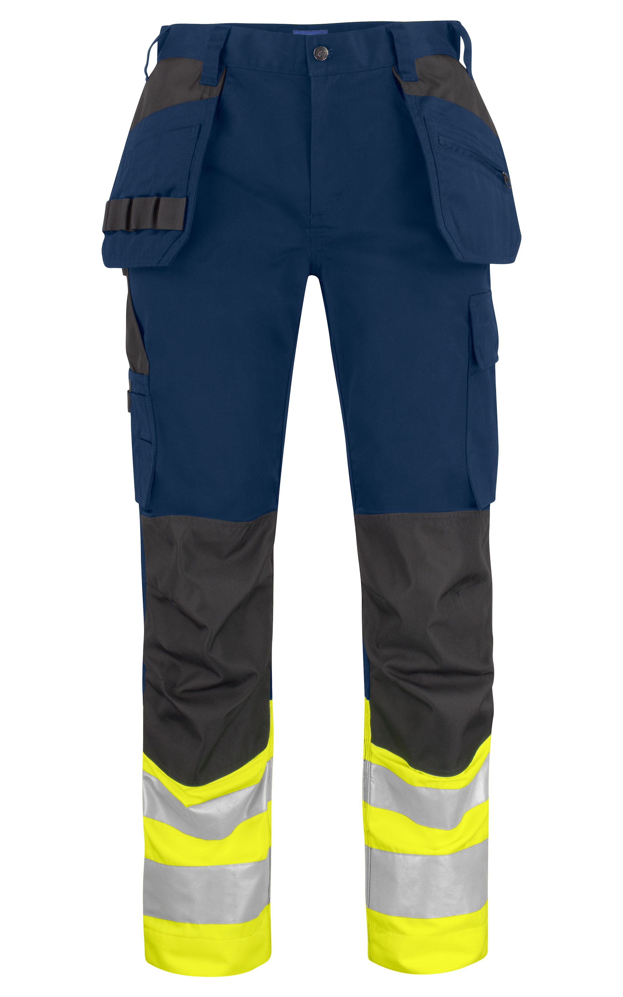 ProJob 6534 Arbeidsbukse En Iso 20471 Kl 1 - Yellow/Navy - D104