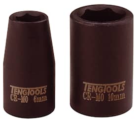 Teng Tools Krafthylsa 960506-C 1/4 ANSI 6mm 6-kant, tunnväggig