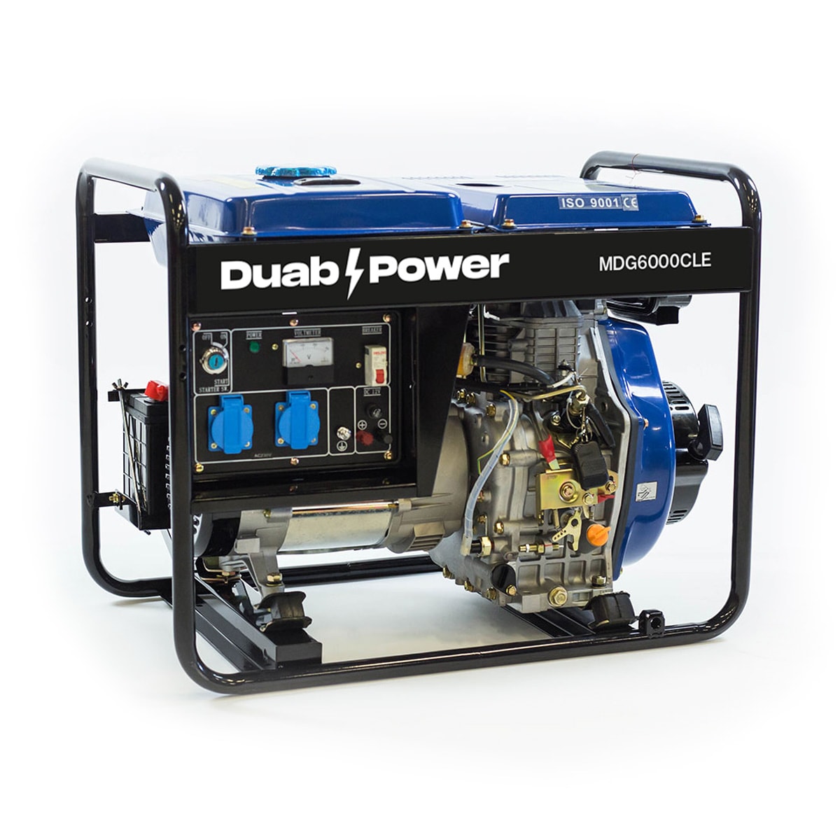 Duab-Power Elverk MDG6000CLE 1-fas diesel fjärrstart
