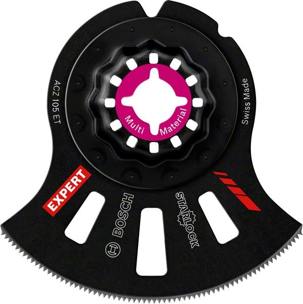 Bosch Saveblad Expert til multiværktøj MultiMaterial Segmentblad ACZ 105 ET, 5 stk