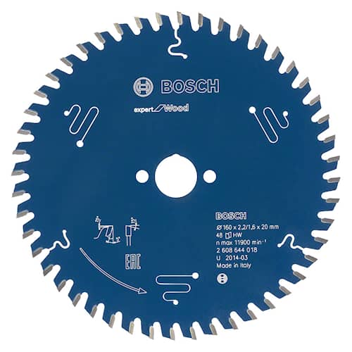 Bosch Rundsavsklinge Expert for Wood 216 x 30 x 2,4 mm, 48