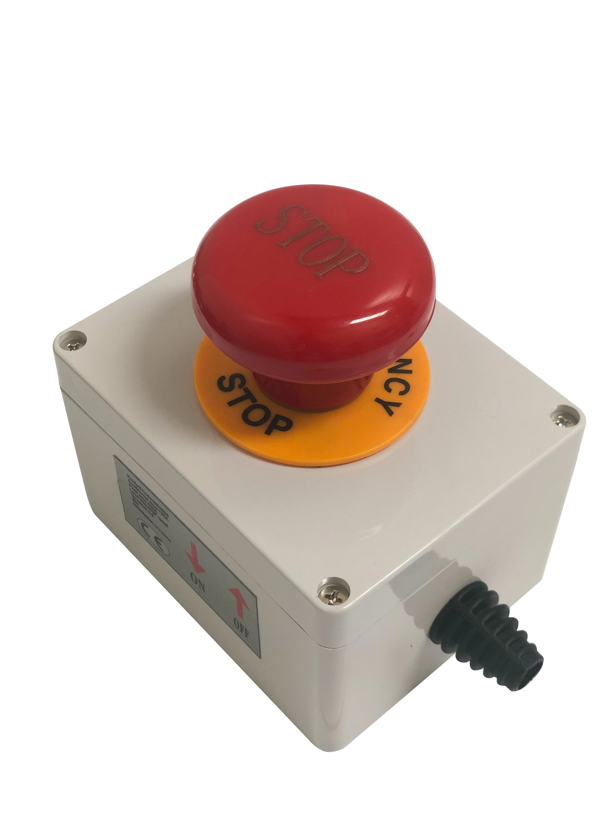 Warrior Winches Nödstopp inkl fäste - IP54