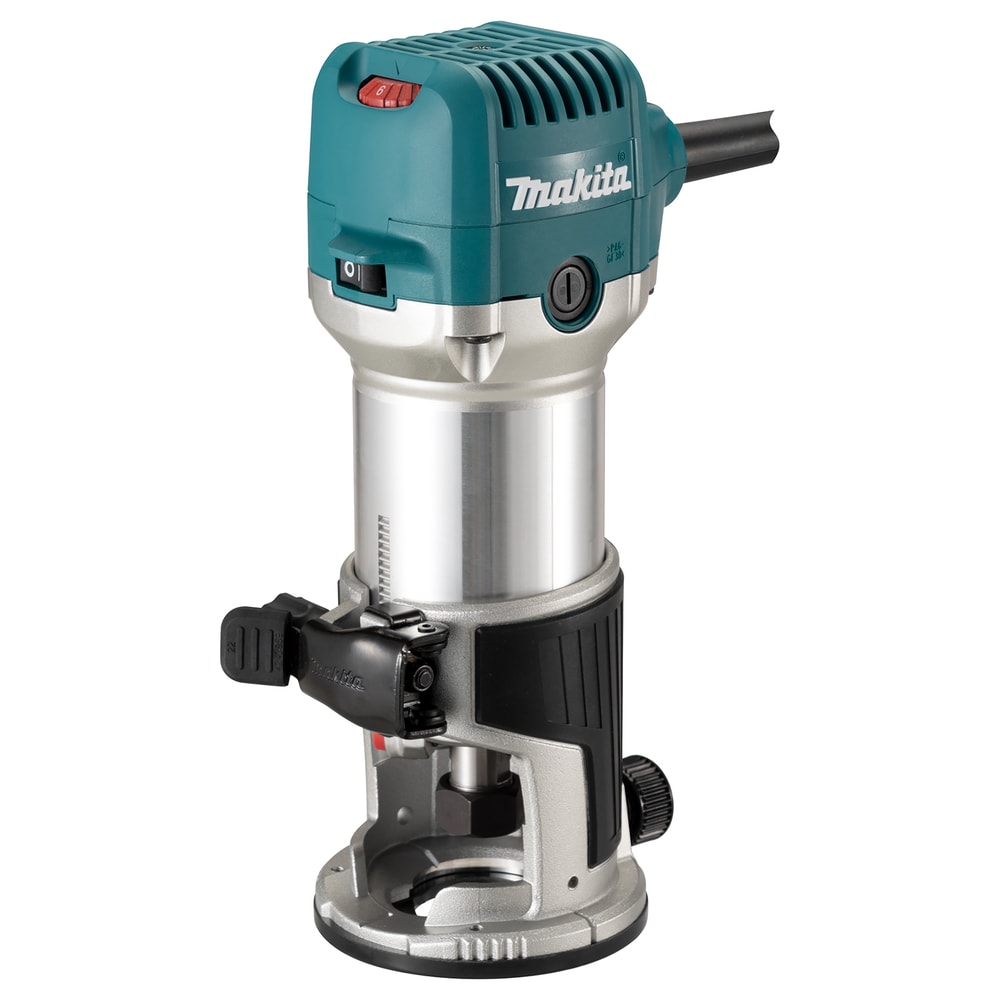 Makita Reunajyrsin RT0702CX2J 710 W, 6–8 mm, lisävarusteet, MakPac