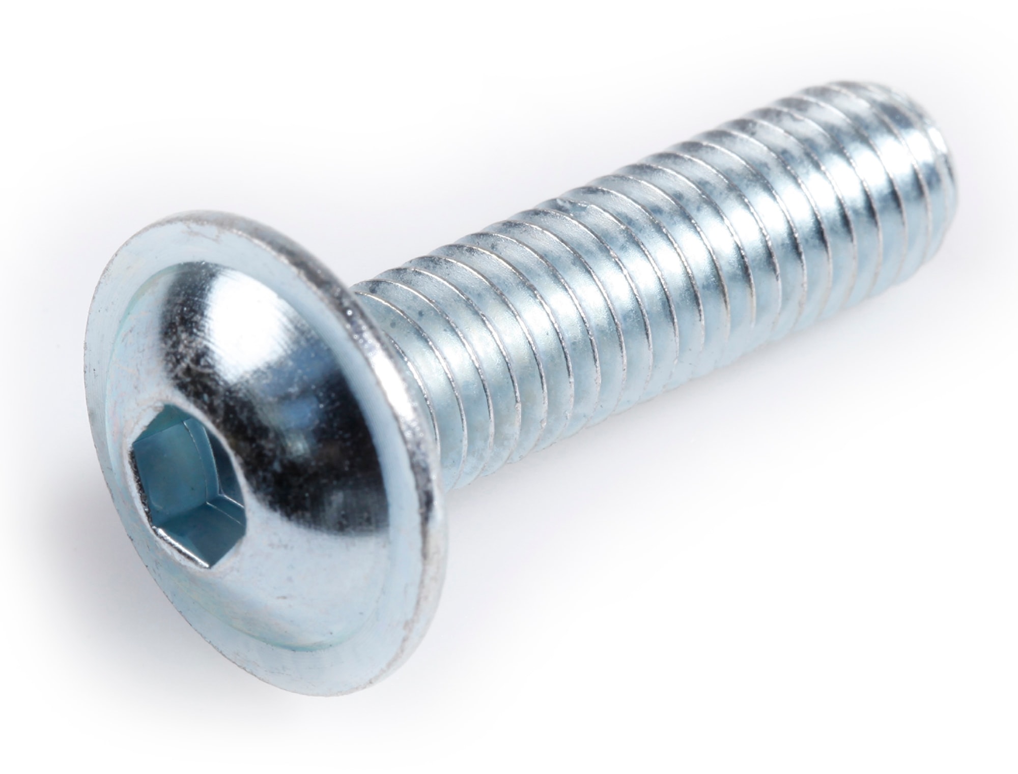 Arvid Nilsson I7380-2 10.9-EL M6x10 BH/FL Skrue inv.6k 500-pakke