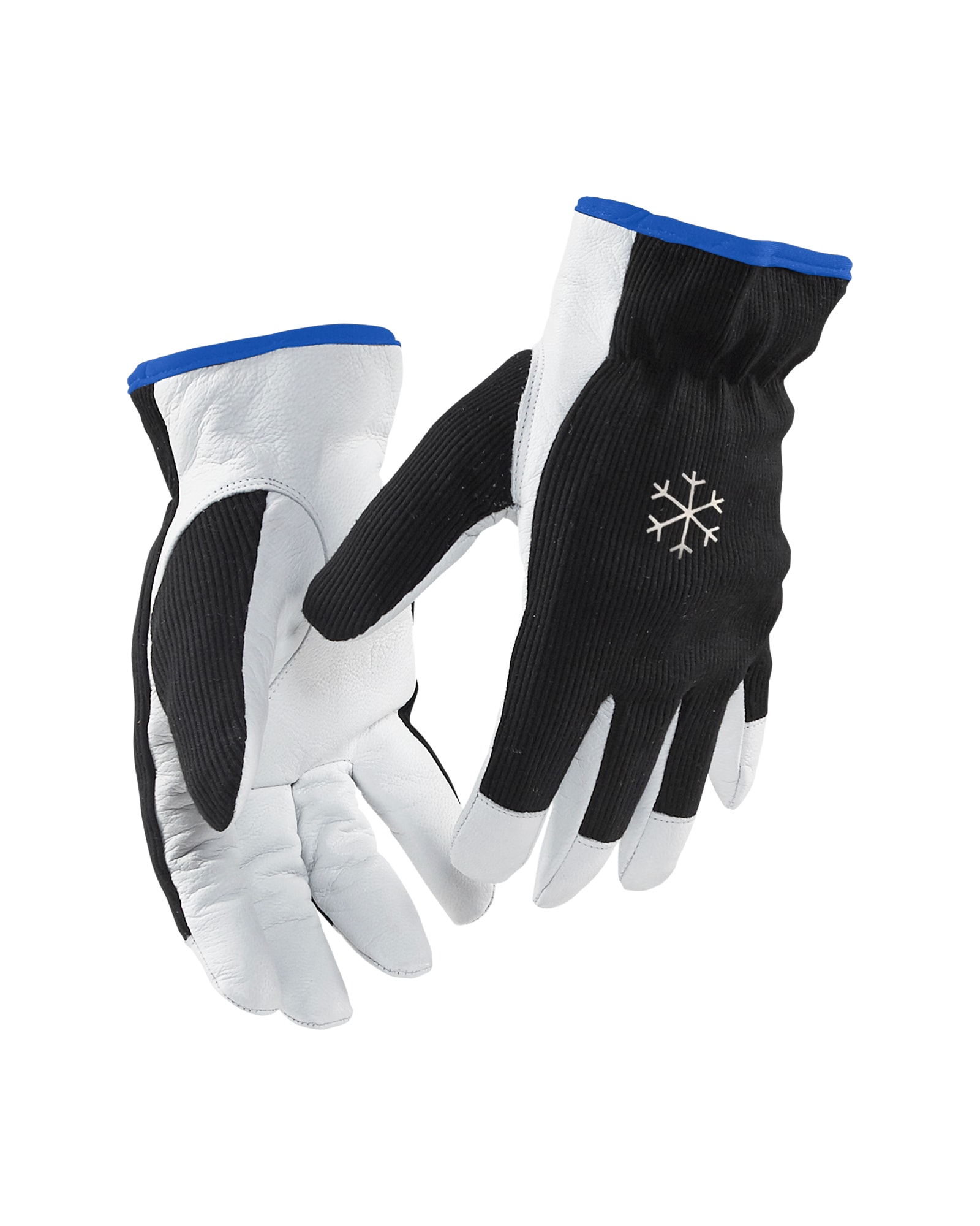 Blåkläder Arbeitshandschuh gefüttert Schwarz/Weiß - 9