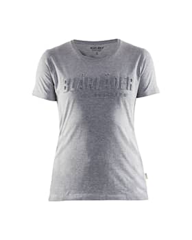 Blåkläder 3431-1043 T-shirt 3D Dam Gråmelerad L