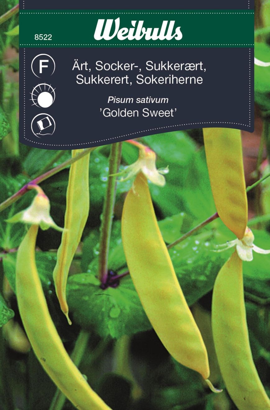 Weibulls Ärt,socker Golden Sweet
