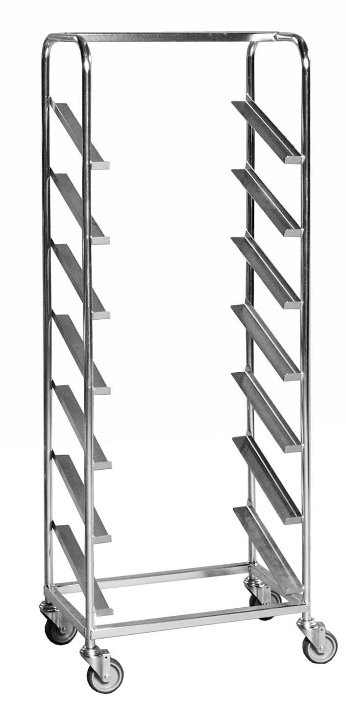 Laatikkovaunu KM166, 660x410x1850 mm, 150 kg, sähkösinkitty