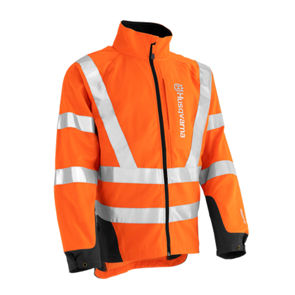 Husqvarna Forestry Jacket Classic EN20471 - XS - Hi-Vis Orange/Black